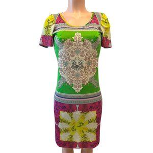 249. ETRO Milano Dress Green IT 42 Small US 6